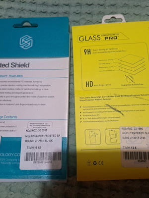 Samsung J7pro Case and Screen Protector new