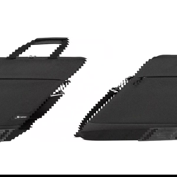 Natec GOA Τσάντα Ώμου / Χειρός για Laptop 15.6" σε Μαύρο χρώμα