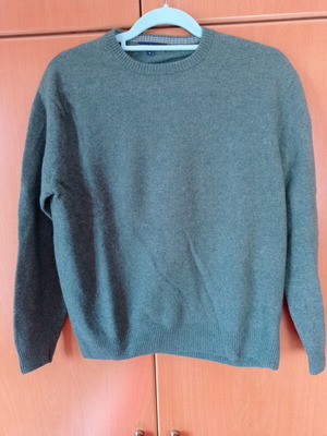Oxford Company men's wool sweater like new, green XL
