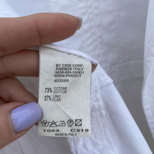 Pinko jacket like new vintage condition, size M/L, white