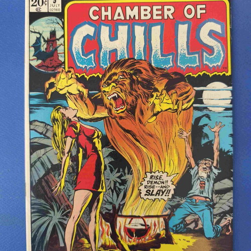 Chamber of Chills 5 used comic in English