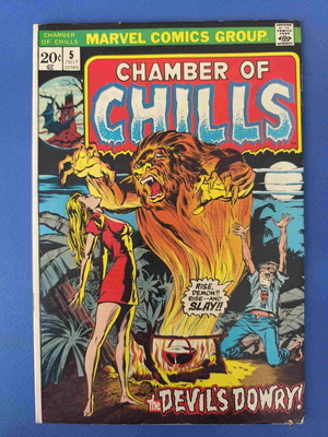Chamber of Chills 5 used comic in English