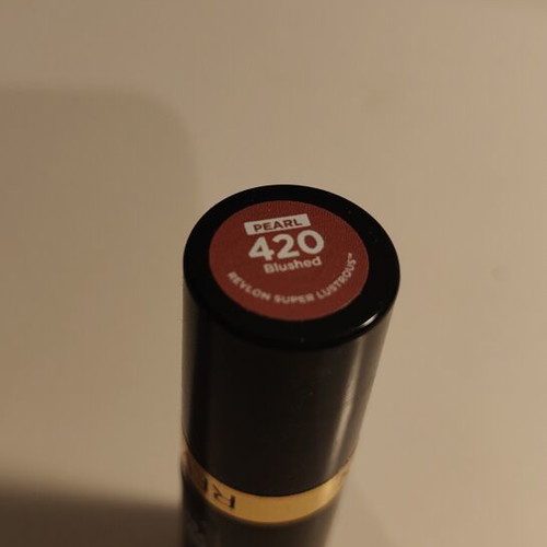 Revlon lipstick shade 420 pearl blushed