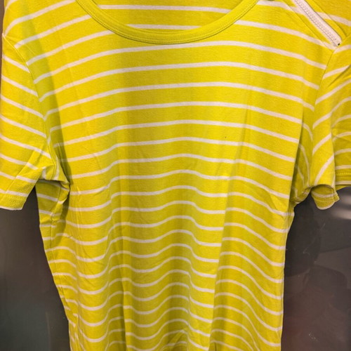 Christa Probst Lime Stripe Top like new, UK 20