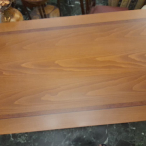 Classic style wooden sideboard and dining table set