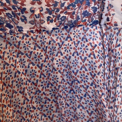 Silk dress purple, new, size M/S
