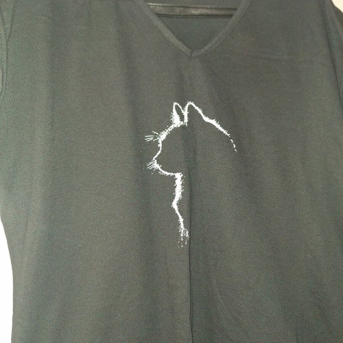 Blouse new, black, size XL