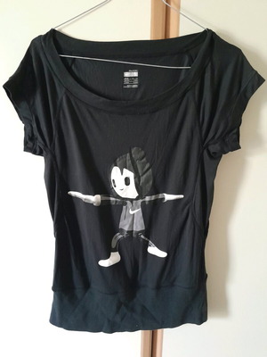 Nike black shirt like new, size S