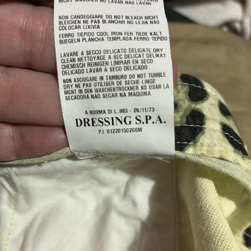 Roberto Cavalli skirt like new, size L, lemon-light green