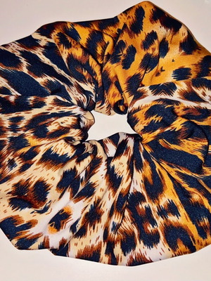 Scrunchie hair tie XXL tiger new