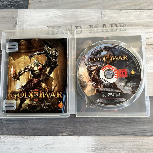 God of War III PS3 game used, Greek version with manual
