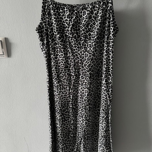 Summer dress new, black and white, size M