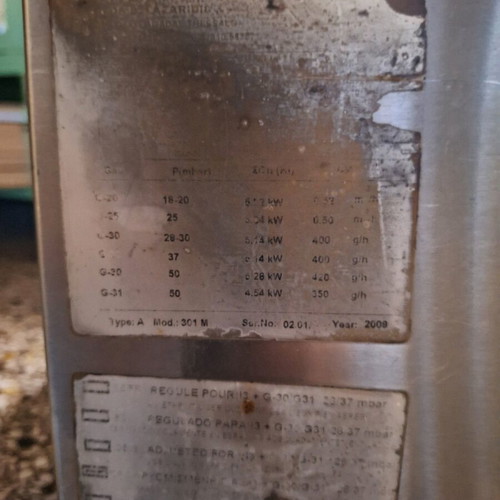 Vimitex stove used