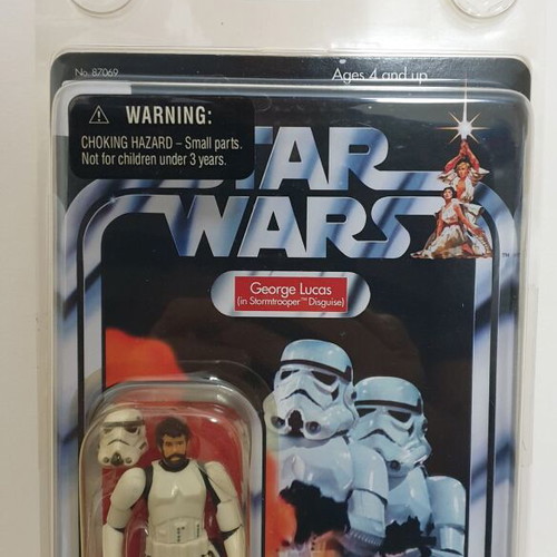 Star Wars George Lucas in Stormtrooper Disguise figure new