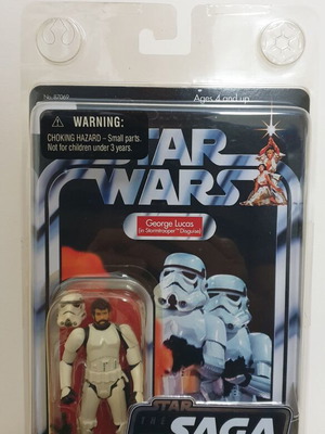 Star Wars George Lucas in Stormtrooper Disguise figure new