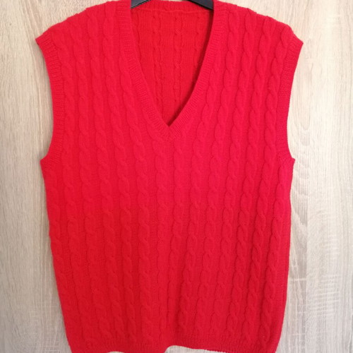 Wool sleeveless sweater new size S-M keniurio without label