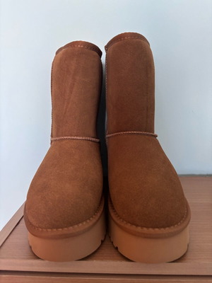 Δερμάτινες μπότες Carmela Footwear καφέ καινούργιες μέγεθος 38