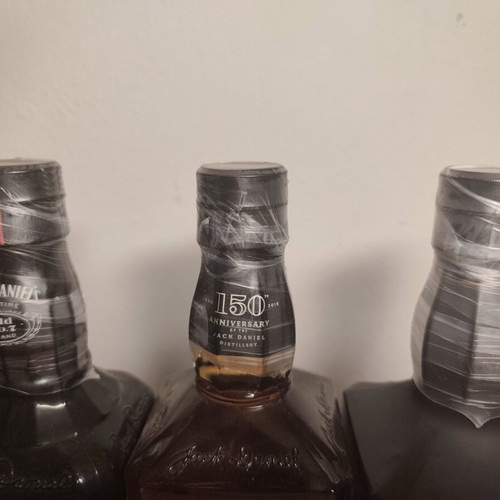 Jack Daniel's collectible set 3 sealed anniversary editions