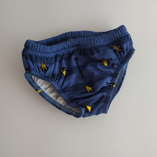 Baby swimsuit diaper like new, size 1-2 years for swimming