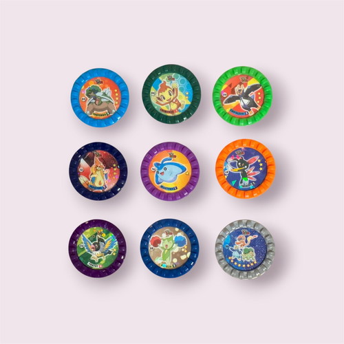 Pokemon Roks pack of 9 collectible tokens