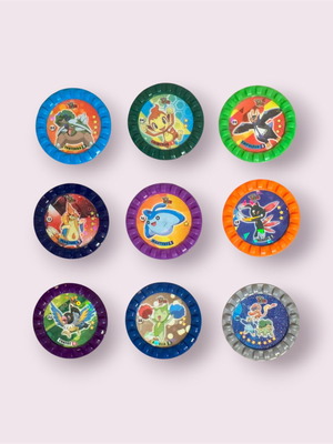 Pokemon Roks pack of 9 collectible tokens