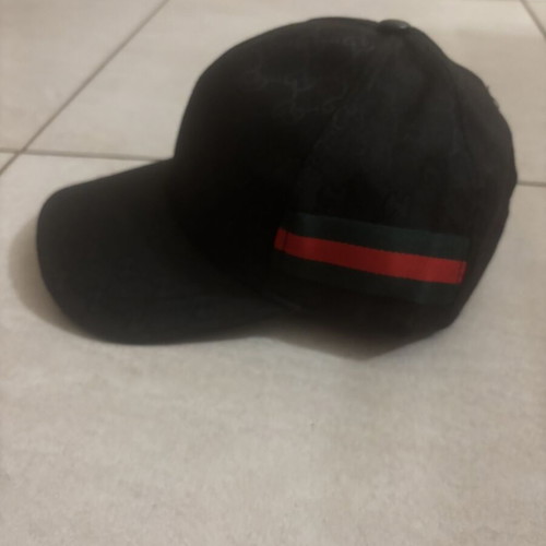 Gucci GG hat new, black, one size