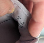 H&M girls' sneakers used purple size 27 with scratches