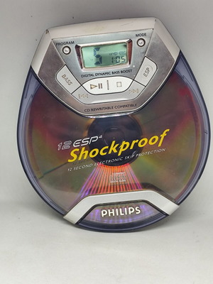 Φορητό CD Player Philips AX Series Shockproof, vintage κλασικό