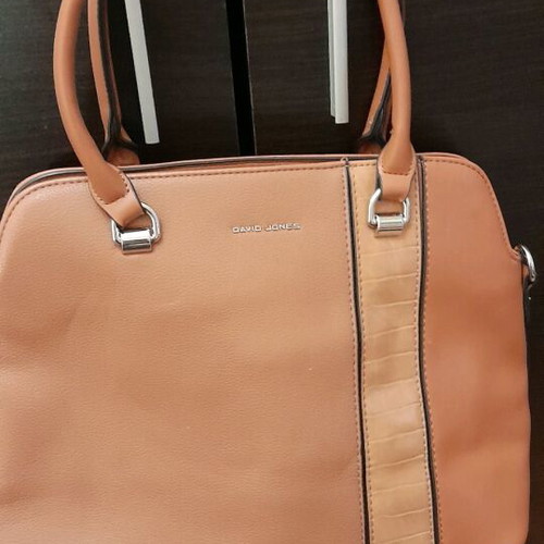 David Jones brown handbag like new