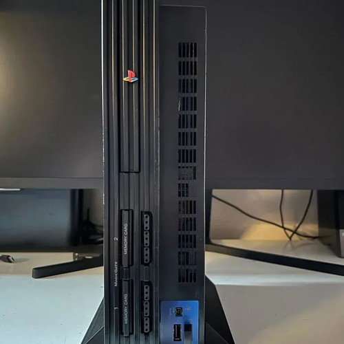 Vertical stand for PS2 Fat inspired by original Sony stand made to order
