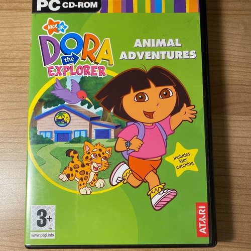 PC CD-ROM Dora the Explorer Game Adventures like new