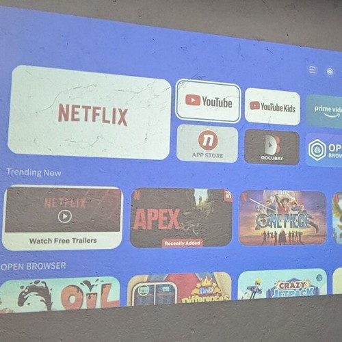Toptro A1 Smart Projector 4K WiFi 6 New with Netflix