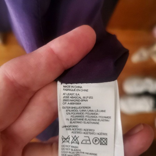Hoss Intropia women's coat purple like new