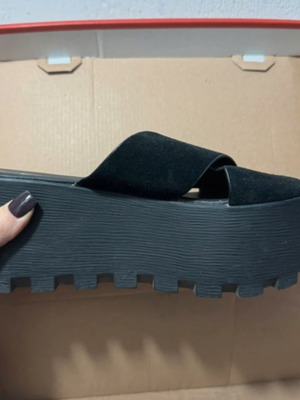 Dipati Pantofla used platform sandals size 38