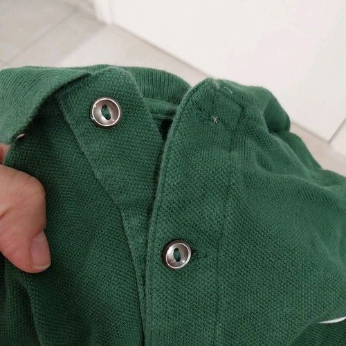 Lacoste green polo t-shirt boy's size 12 used