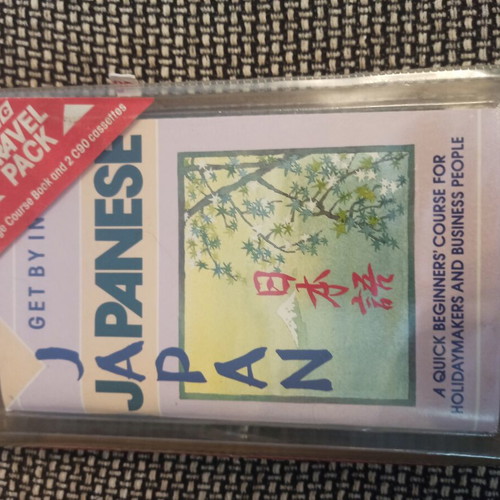 Get By in Japanese BBC Travel Pack language course, like new
