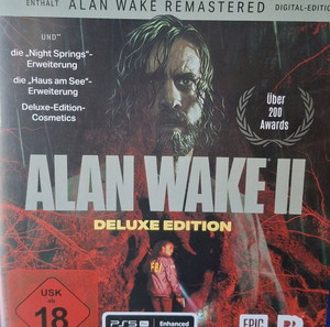 Alan wake 2 deluxe edition PS5