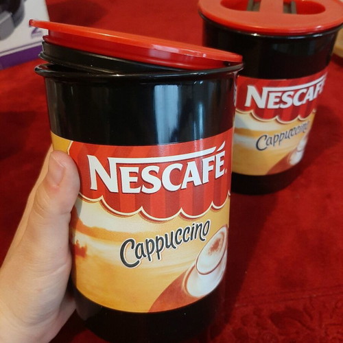Винтидж буркани Nescafe cappuccino като нови