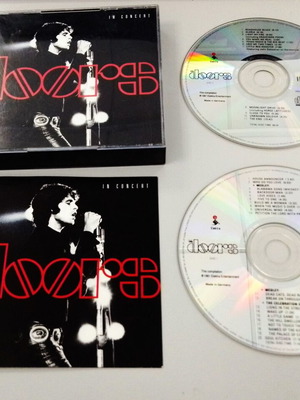 Doors In Concert 2 x CD Fat Big Case σαν καινούργιο, rock