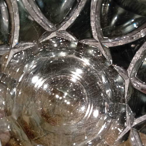Crystal bowl used, Bohemia glass