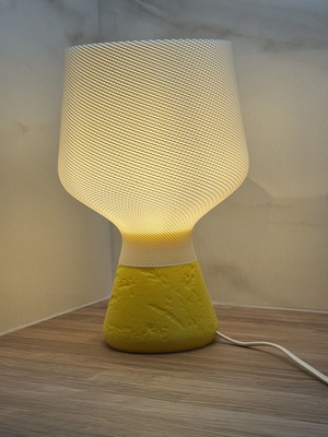 Fusion lamp 3d printed, new