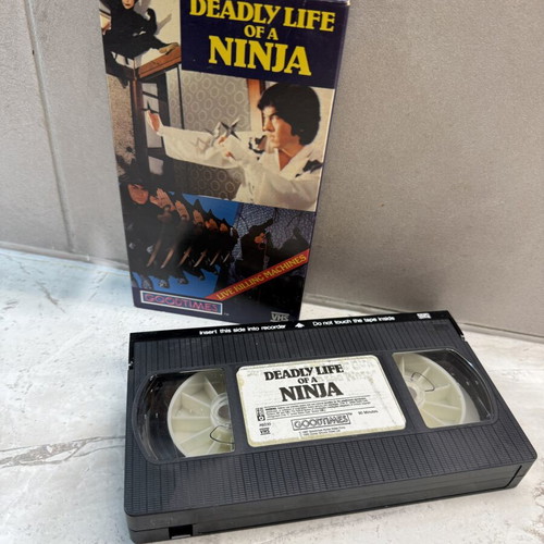 Deadly Life of A Ninja VHS used, adventure