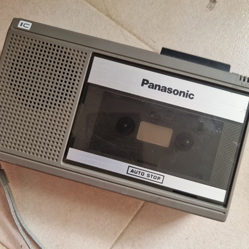 Panasonic Vintage Cassette Recorder like new, One Touch Recording