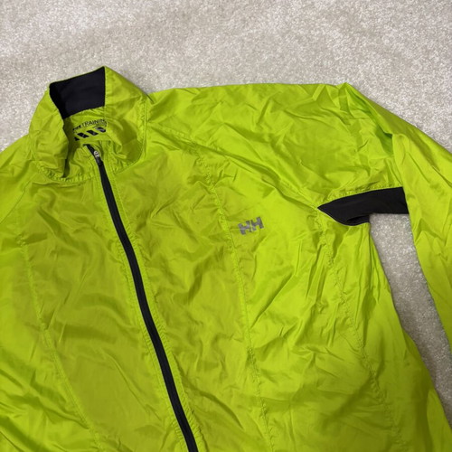 Helly Hansen Windfoil neon green lightweight men's jacket XL