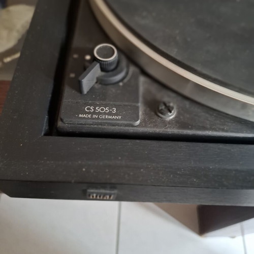 Dual CS 505-3 turntable used, for repair or spare parts