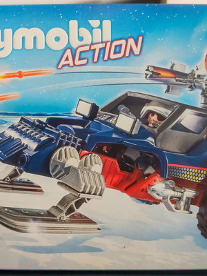 Playmobil 9058 Πειρατής του Πάγου με Μπλε Χιονοδρομικό Όχημα και Φιγούρα καινούργιο