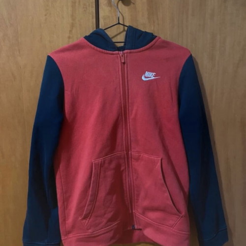 Nike kids jacket red like new, size 152 cm