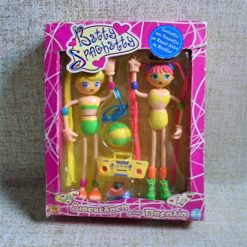 Betty Spaghetty Beach Fun doll new, sealed