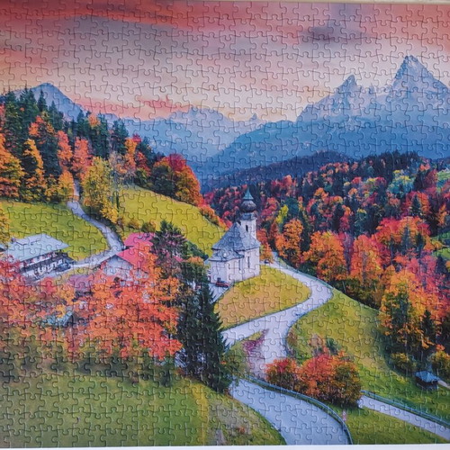 Trefl Prime Puzzle 1000 Pieces Wanderlust Alpine Idyll Bavaria like new