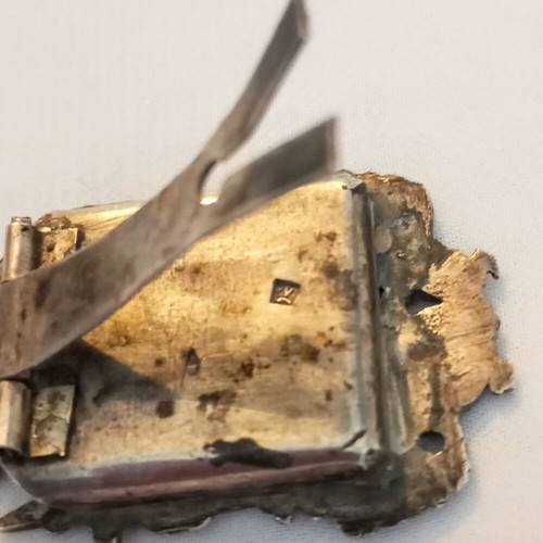 Silver miniature frame 925 like new